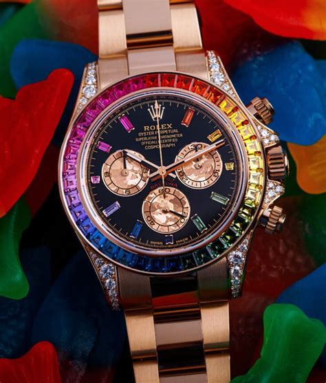 rolex.rainbow|Rolex daytona rainbow 2022 price.